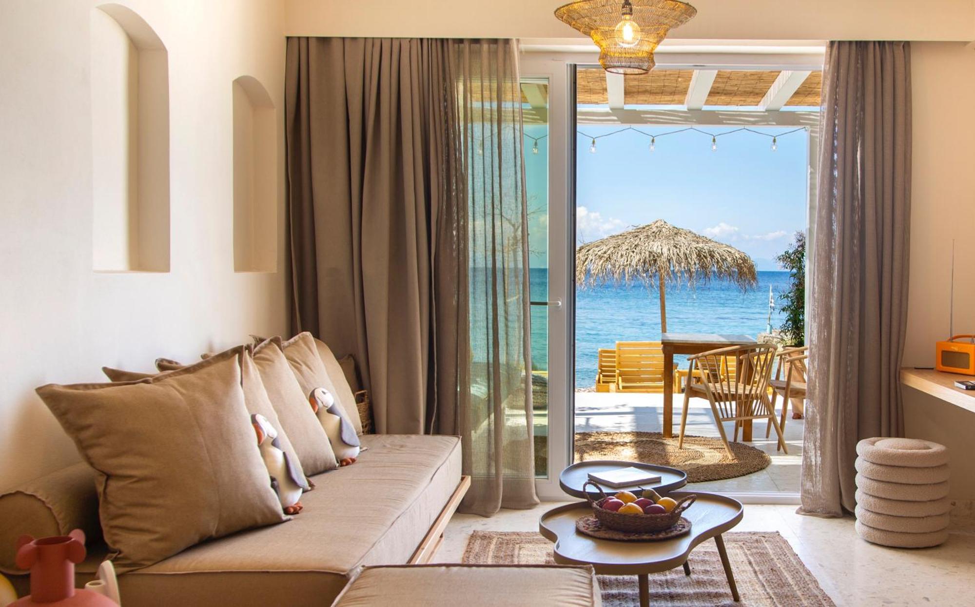 Aegean Stories Pelagos Suites Авлакия Экстерьер фото