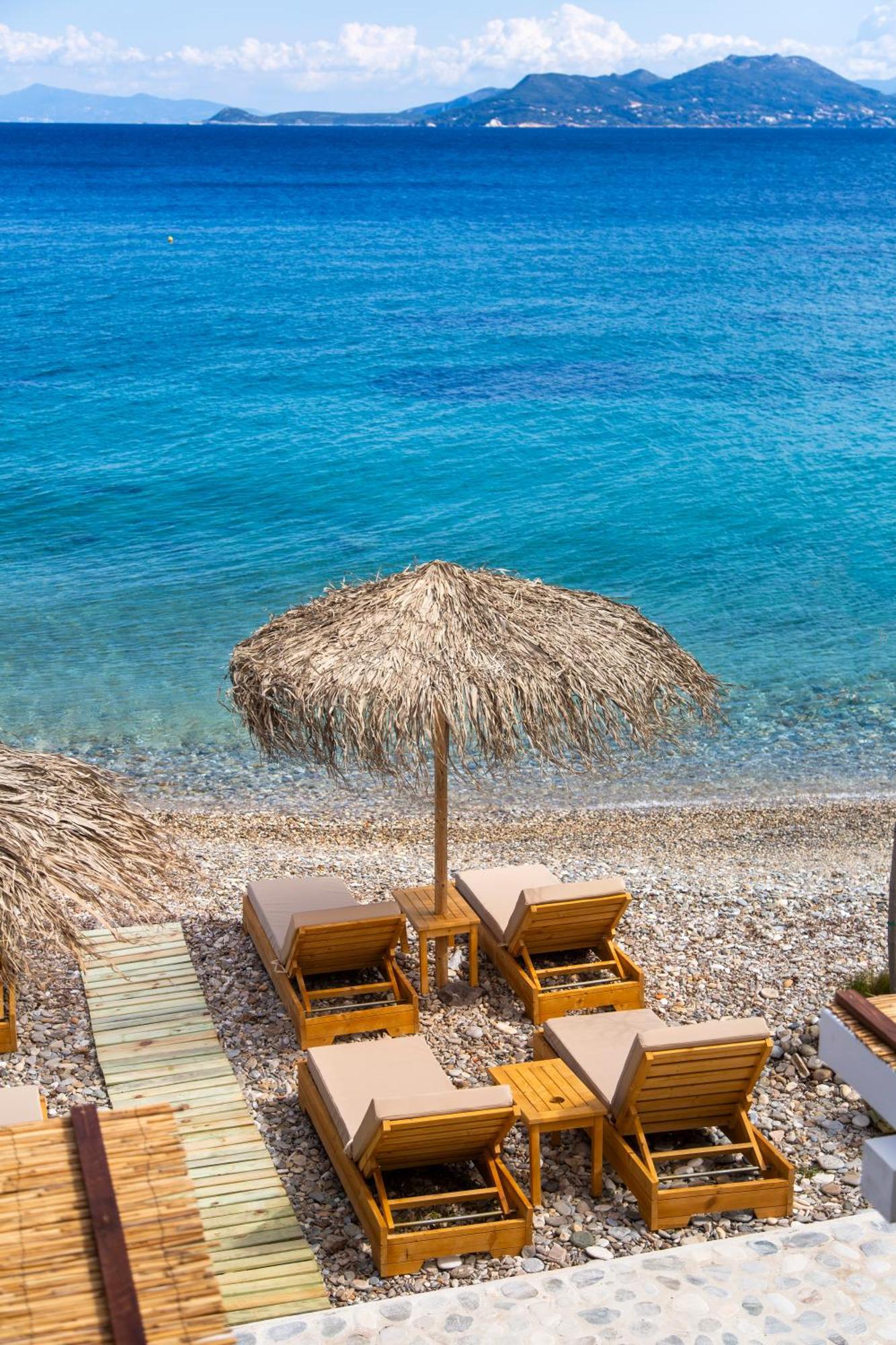 Aegean Stories Pelagos Suites Авлакия Экстерьер фото