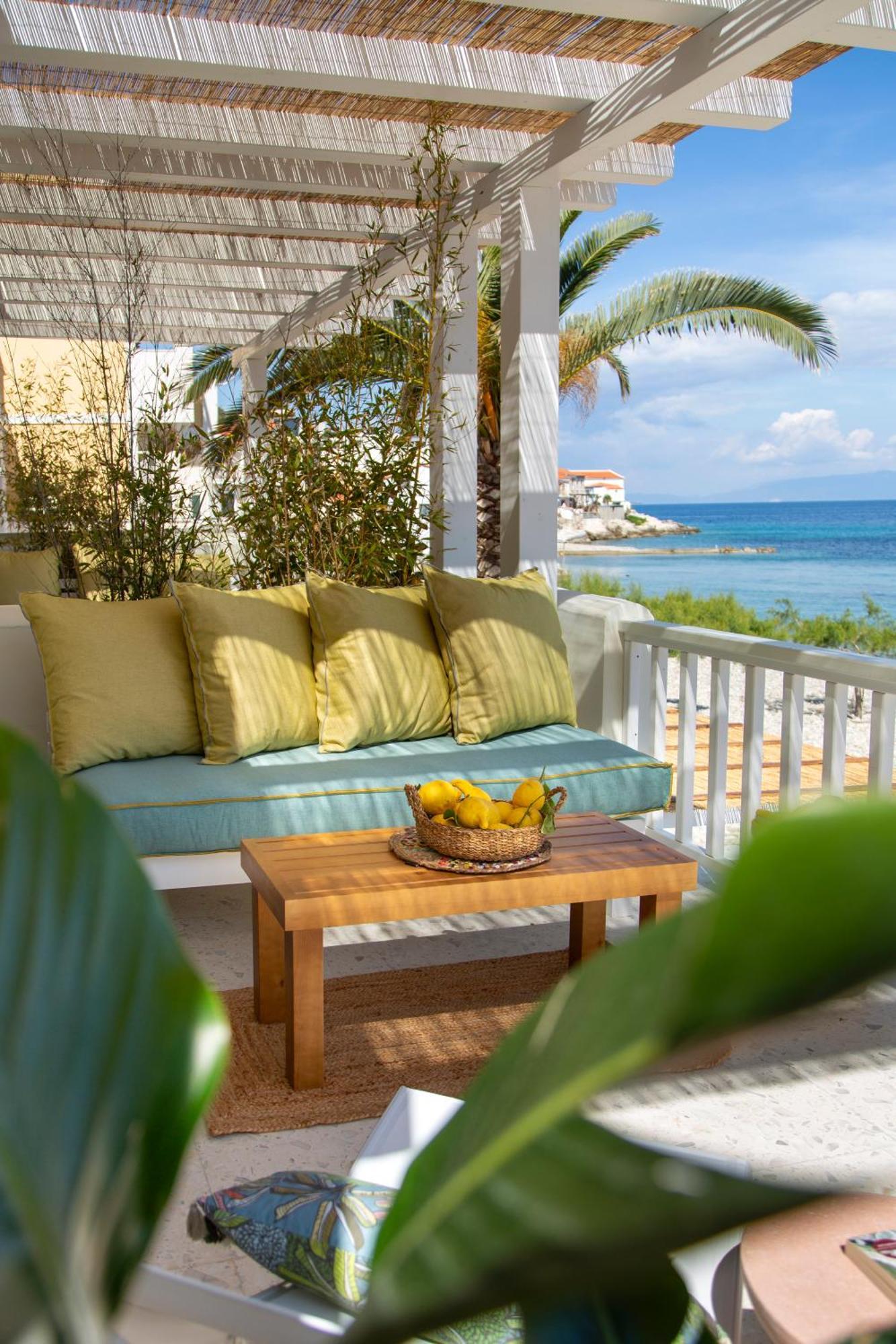 Aegean Stories Pelagos Suites Авлакия Экстерьер фото