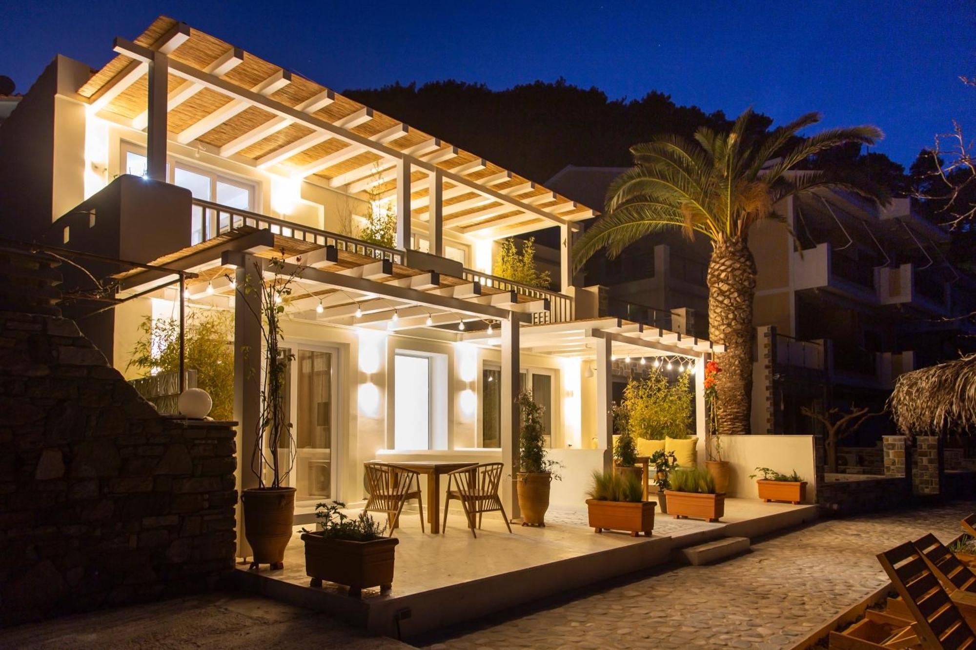 Aegean Stories Pelagos Suites Авлакия Экстерьер фото