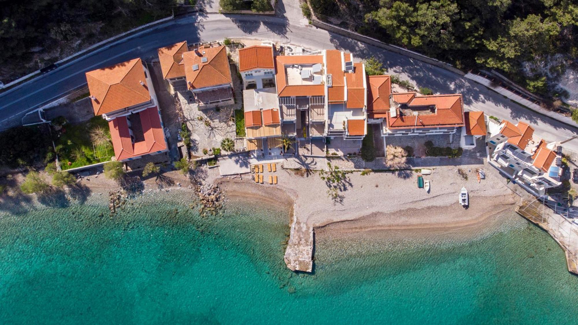 Aegean Stories Pelagos Suites Авлакия Экстерьер фото