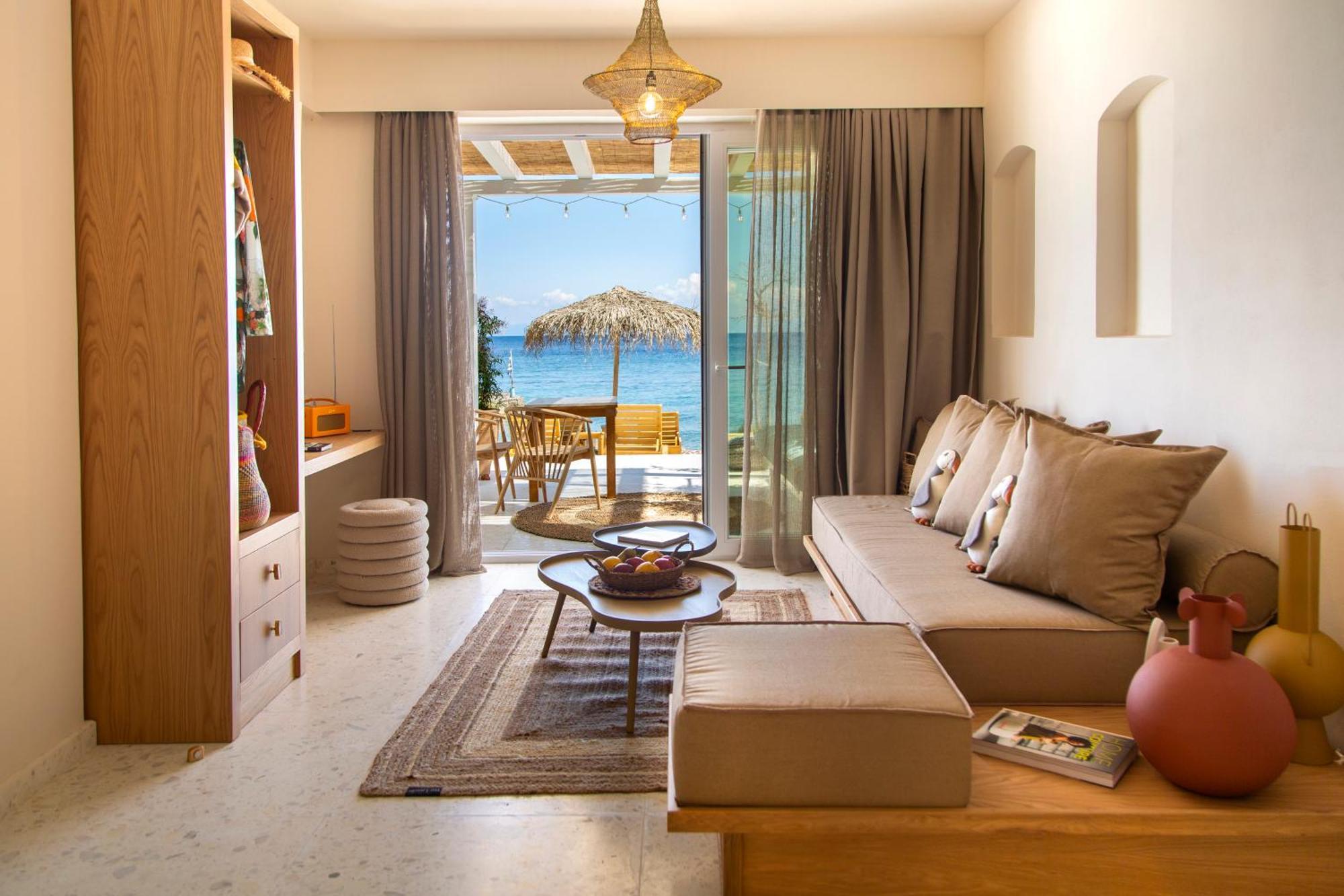 Aegean Stories Pelagos Suites Авлакия Экстерьер фото